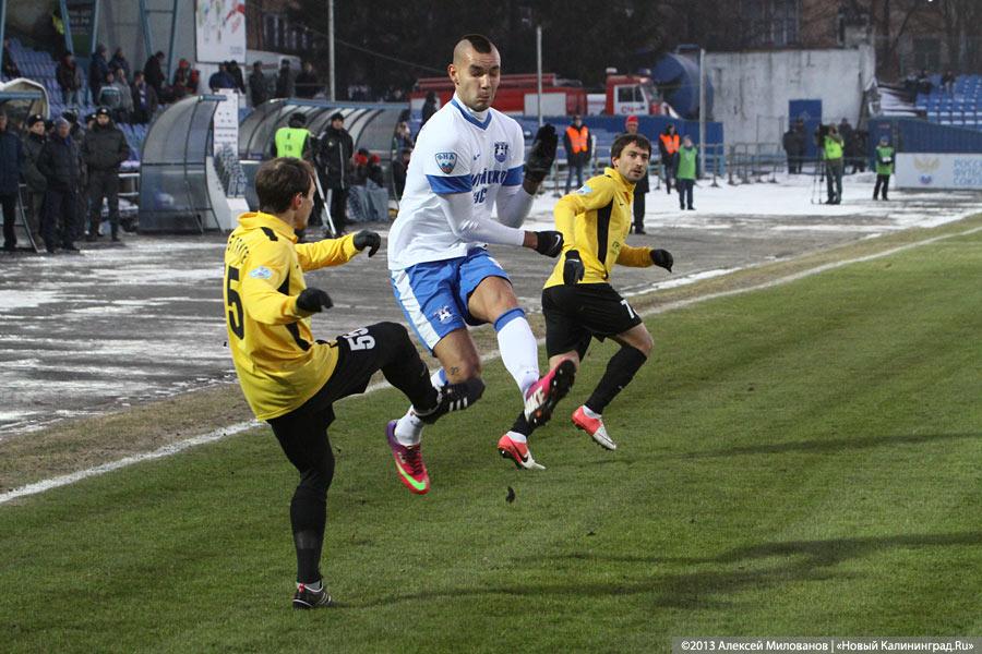 «Отмороженные части»: первый весенний матч «Балтики»