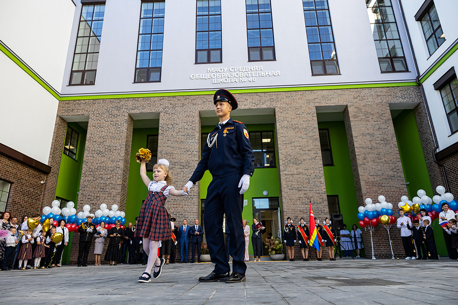 В Калининграде на улице Летней открыли новый корпус школы №46