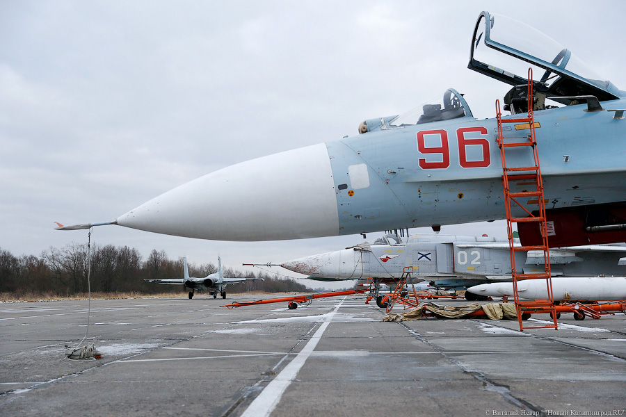 Девушки потом: Балтфлот получил новый сверхманевренный истребитель (фото)