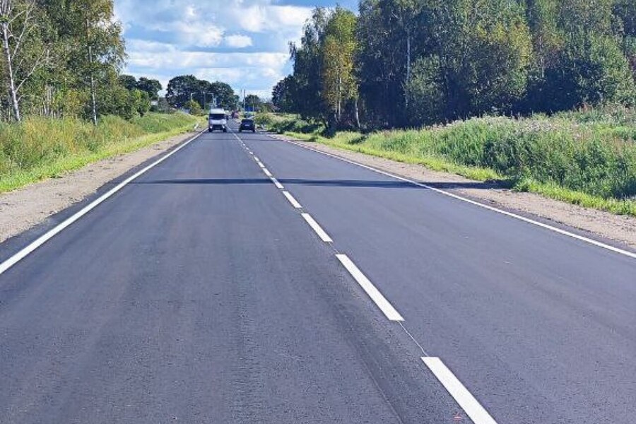 На автодороге «Приморье — Донское» после ремонта открыли двустороннее движение (фото)