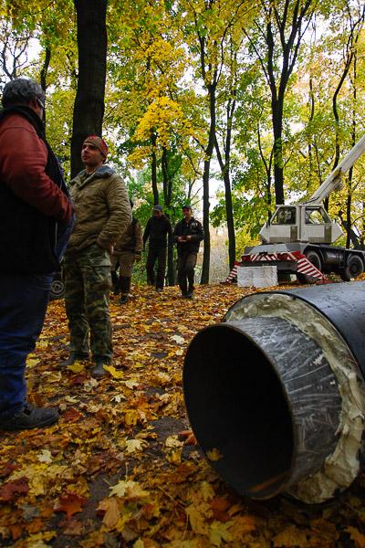Бессель с ними: основание холма, где была Кенигсбергская обсерватория, срыли экскаваторы