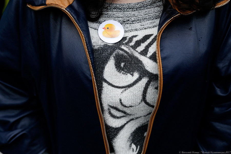 Утки-мандаринки: в Калининграде прошло шествие против коррупции