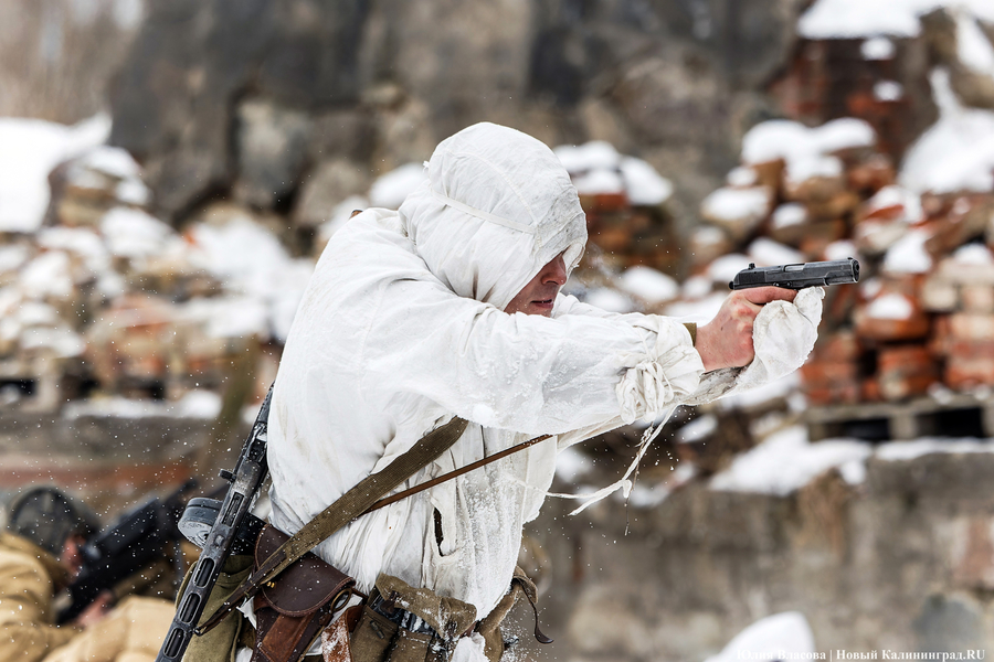 Ключ от железных ворот Кёнигсберга: как прошла реконструкция штурма Лабиау (фото)