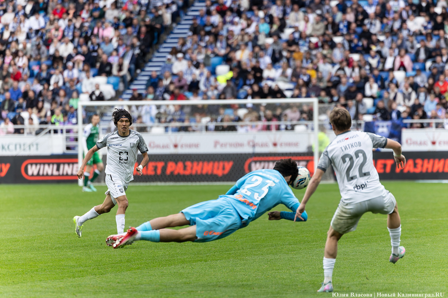 Ничья и второе место в РПЛ: как «Балтика» и «Зенит» сыграли в Калининграде (фото)