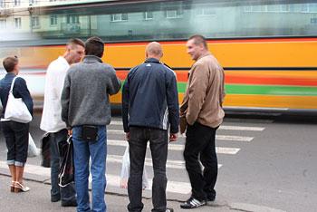 ГИБДД проверило техническое состояние городских автобусов