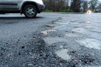 Улицу Ленина в Балтийске не удаётся отремонтировать к концу года