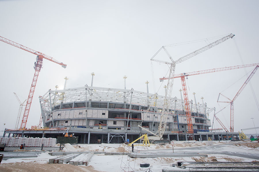Алиханов: стадион ЧМ-2018 в Калининграде сложно будет «раскрутить»