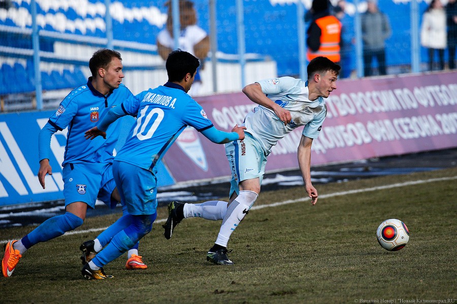 С разъединением болельщиков: как «Балтика» проиграла «Зениту-2» (фото)