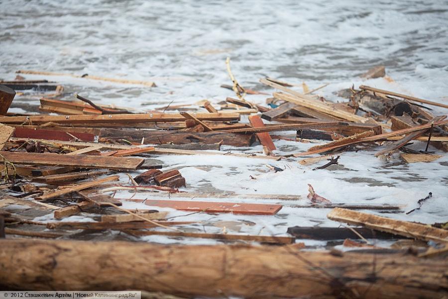 "Старый новый шторм. Зеленоградск": фоторепортаж "Нового Калининграда.Ru"