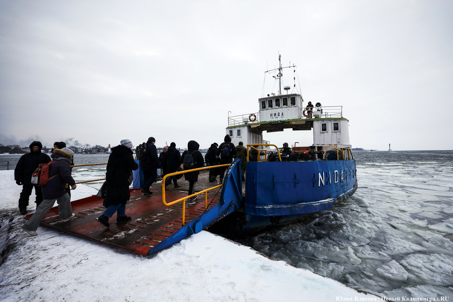 Власти о паромах на Балтийскую косу: это дорого