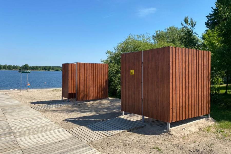 Ермак: пляж в посёлке Берёзовка не уступает пляжу в Янтарном (фото)