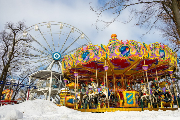 Парк аттракционов «Юность» подарит калининградцам веселье на новогодние каникулы