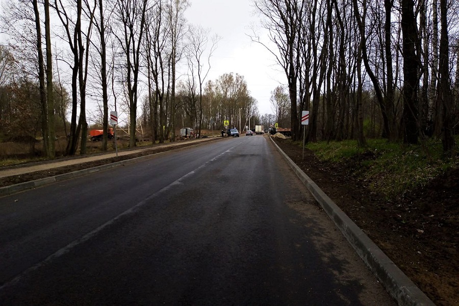 С 27 декабря открывается двустороннее движение от Мамоновского шоссе до Голубево