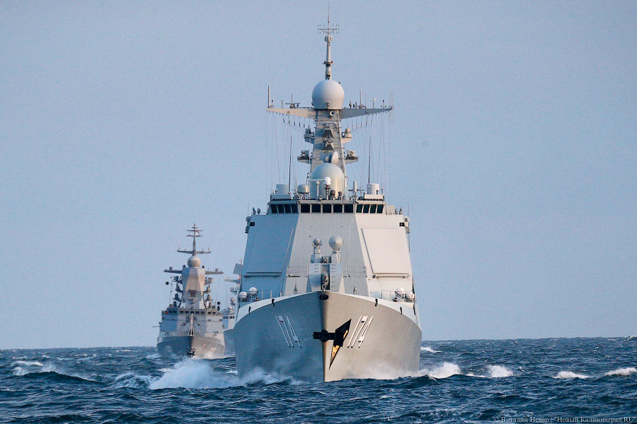 «Великая морская стена»: российские и китайские моряки учатся защищать Балтику