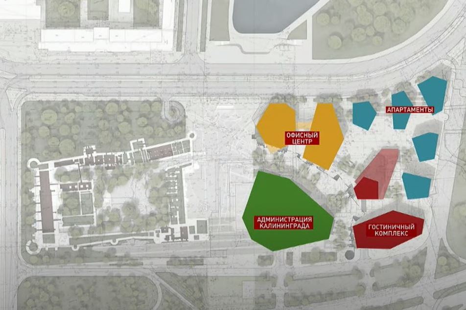 Стометровая башня: архитекторы презентовали проект застройки территории у Дома Советов (фото) (видео)