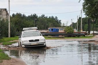 Власти Калининграда хотят брать с горожан плату за ливневки