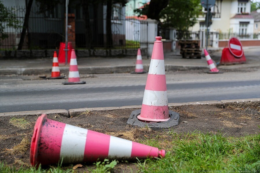 За полгода в Калининграде выписали 40 протоколов за парковку на газонах