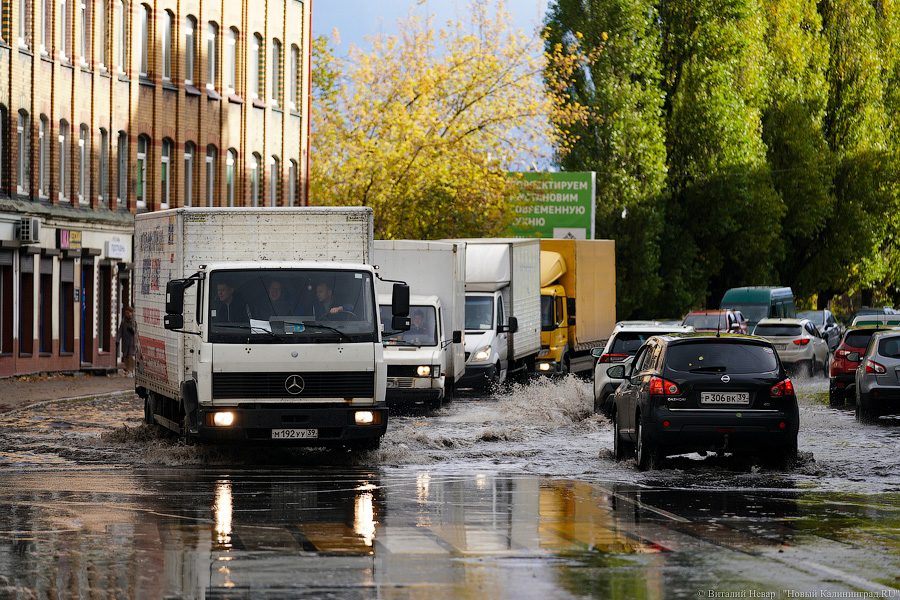 Другой берег улицы: Калининград затопило после шторма (да, опять)