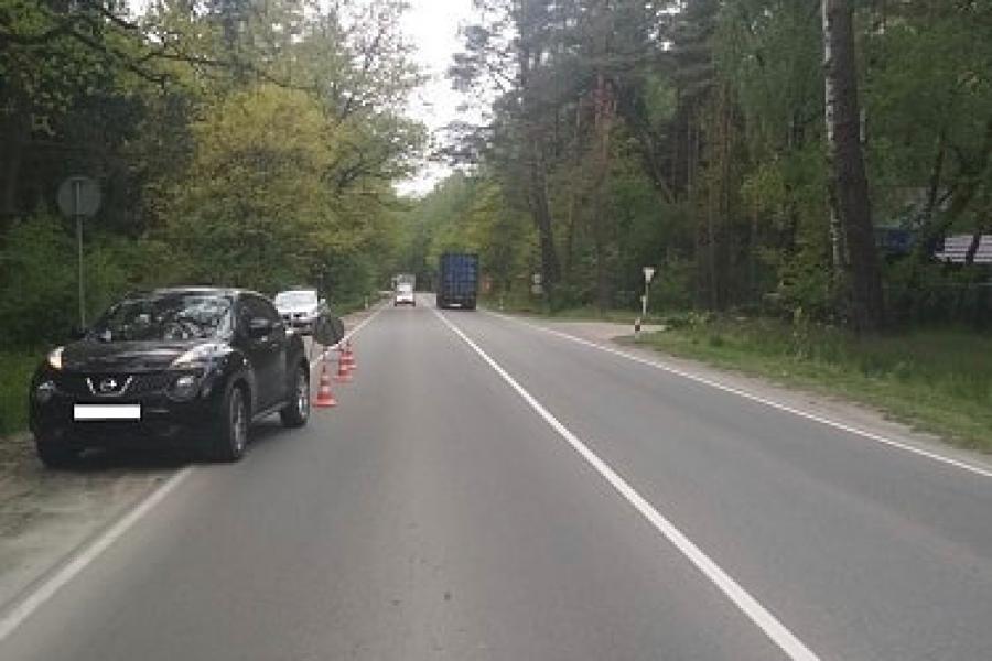 На балтийской трассе сбили велосипедиста