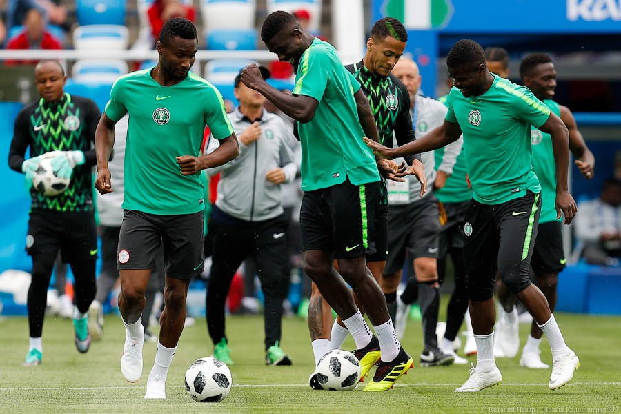 Оби Микел, Мозес, Модрич и Ракитич: предматчевые тренировки Нигерии и Хорватии