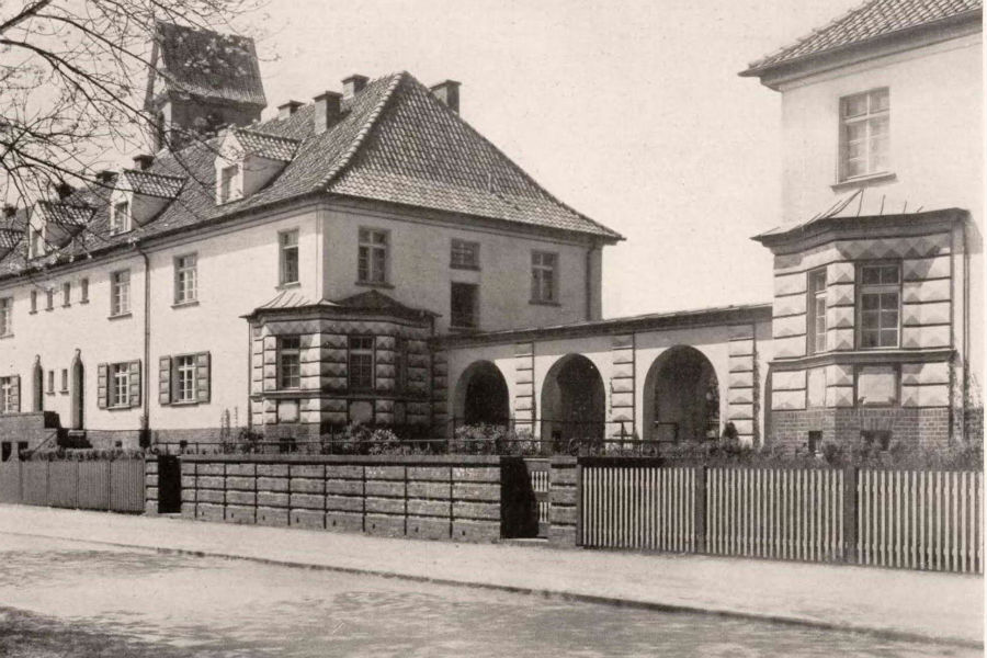 Довоенная застройка около «Кунстхалле». Фото группы «Прусский наблюдатель»