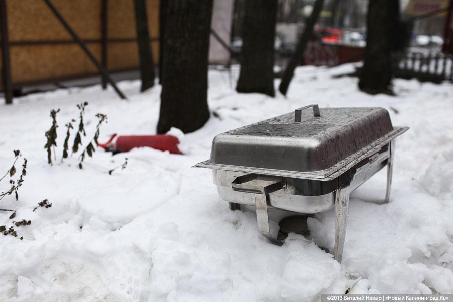 «Деликатесное возгорание»: пожар в магазине элитных продуктов