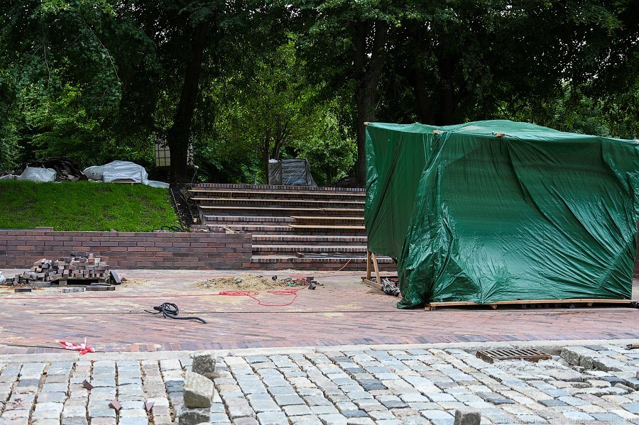 «Вступают в финальную стадию»: как выглядит остров Канта в ходе реконструкции (фото)