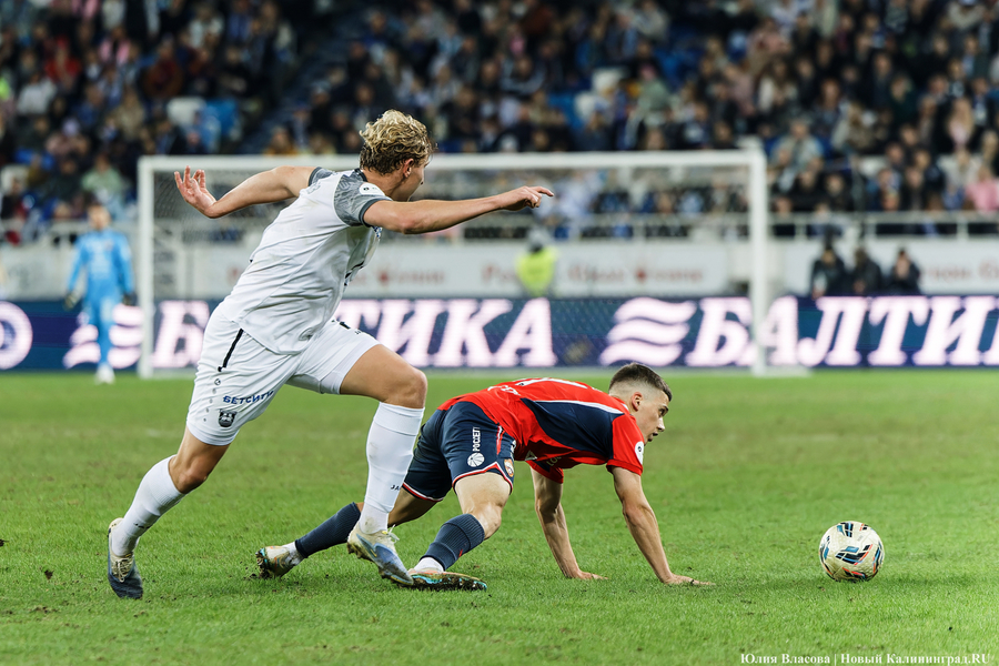 «Запредельный градус матча»: как прошла игра между «Балтикой» и ЦСКА (фото)
