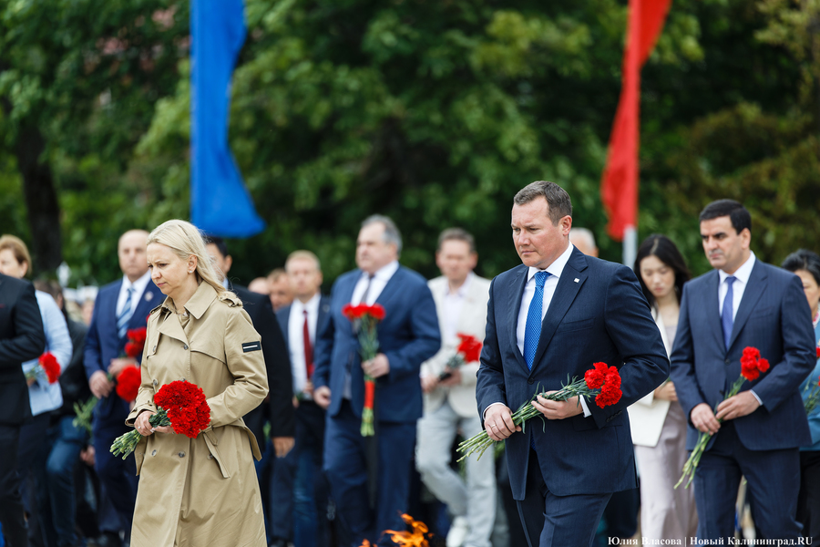 Кириенко и другие лица: в Калининграде в день 80-летия области прошла памятная церемония