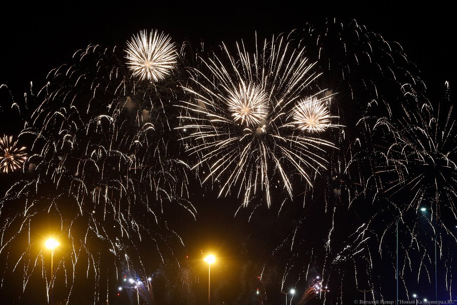 Россия вне конкурса: в Калининграде завершился чемпионат фейерверков (видео)