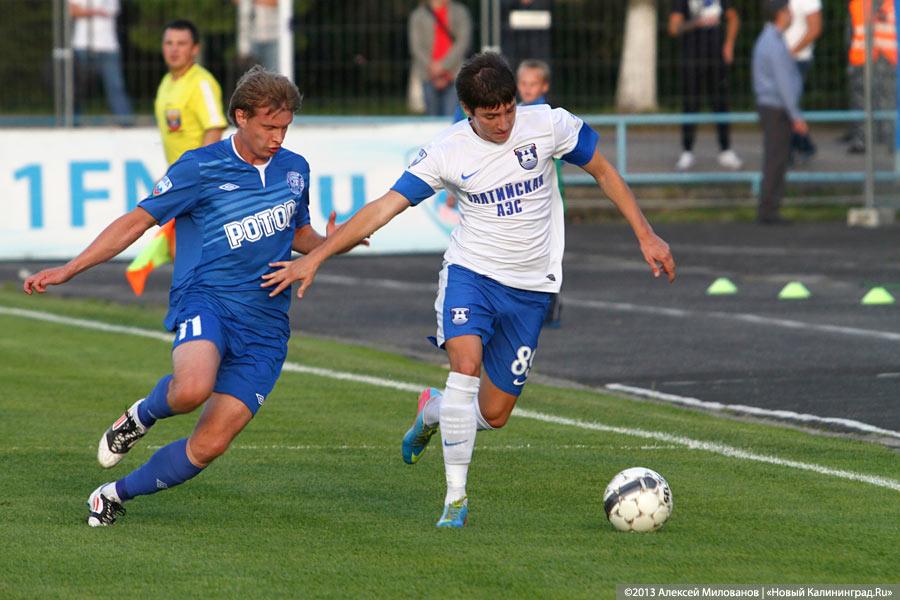 Очередное поражение: «Балтика» проиграла «Ротору» со счётом 0:2