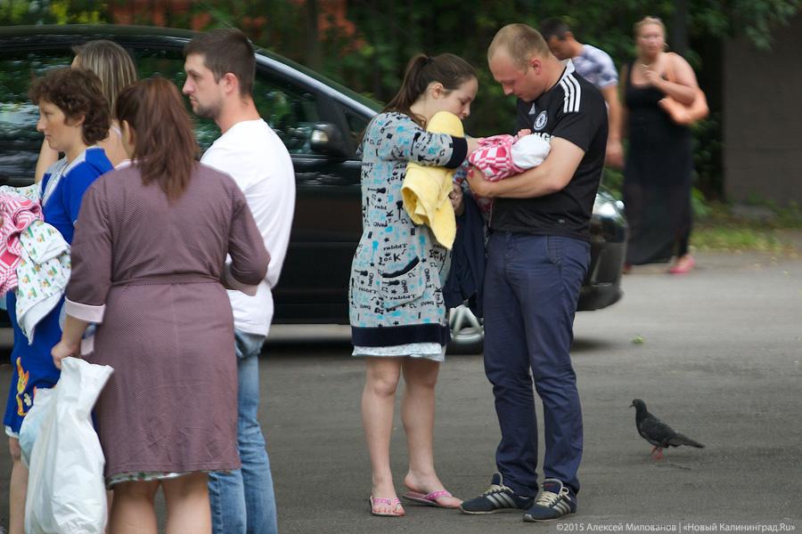 Пожар в роддоме: в Калининграде эвакуирован родильный дом №4 (фото)