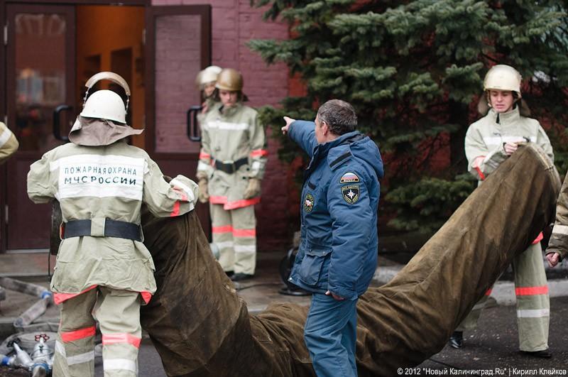 «Пожарная имитация»: фоторепортаж «Нового Калининграда.Ru»
