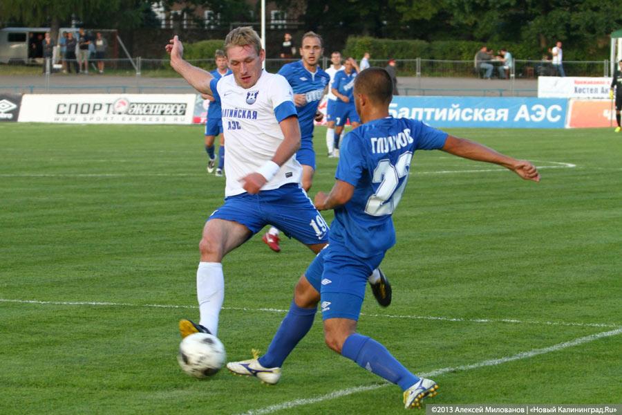 Очередное поражение: «Балтика» проиграла «Ротору» со счётом 0:2