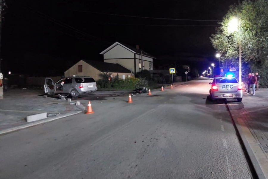 Полиция возбудила уголовное дело по факту ДТП со сбитым мотоциклистом в Гурьевске