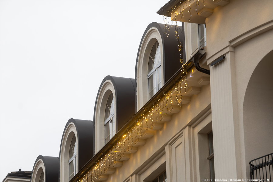 В центре Зеленоградска восстановили историческое здание «Дома звёздного неба» (фото)