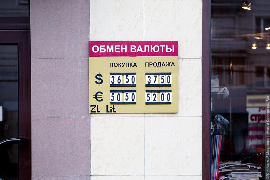 Худые пачки купюр: что происходит в пунктах обмена валюты в Калининграде