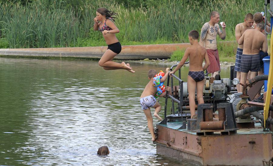 "Жара в большом городе": фоторепортаж "Нового Калининграда.Ru"