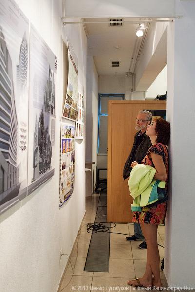 Строители будущего: в Калининграде открылась выставка работ молодых архитекторов