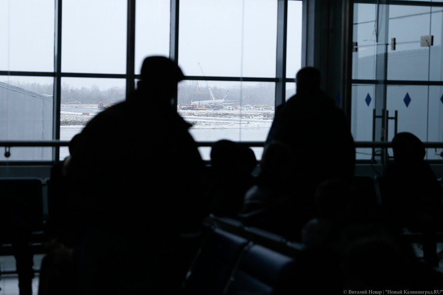 В аэропорту «Храброво» из-за тумана задержаны еще несколько рейсов