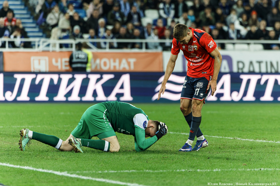 «Запредельный градус матча»: как прошла игра между «Балтикой» и ЦСКА (фото)