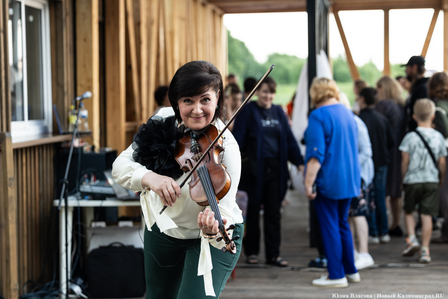 Яркая точка притяжения: как в Гурьевске открывали «Парк света» (фото)