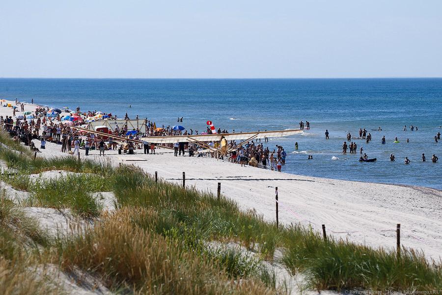 Мчатся самолёты ниже облаков: как прошёл День полётов на Куршской косе