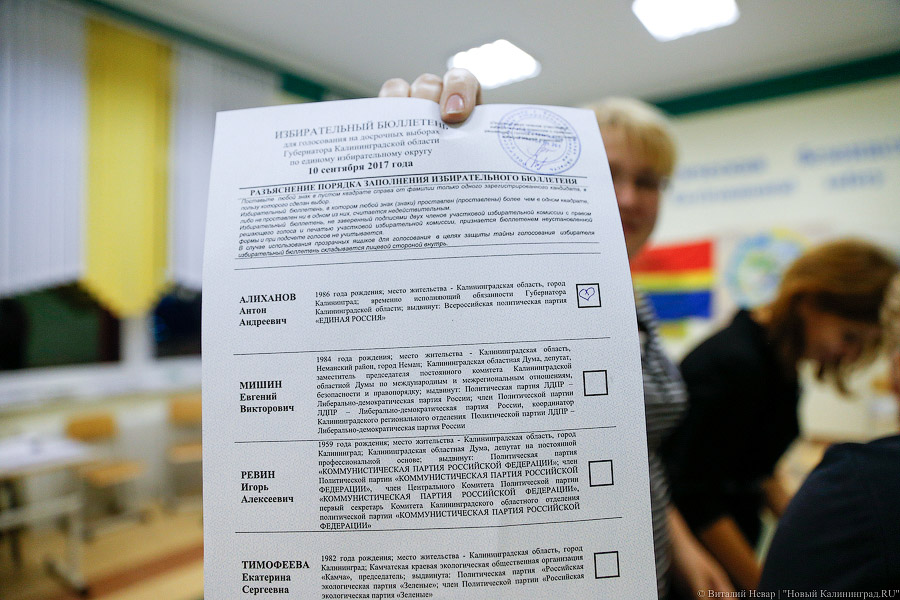 10 сентября: на избирательных участках приступили к подсчету голосов
