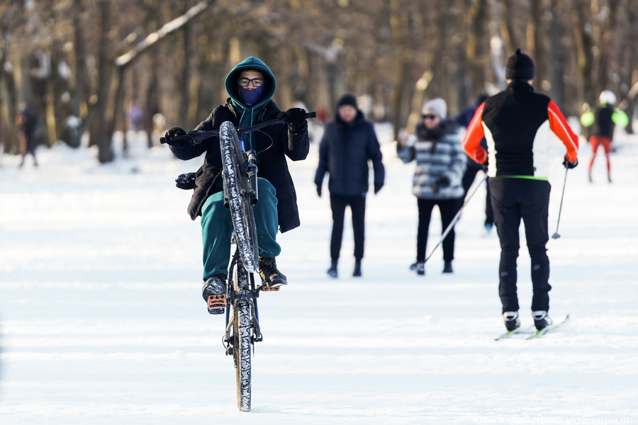 Игры при −20°C: как в Калининграде прошёл День зимних видов спорта