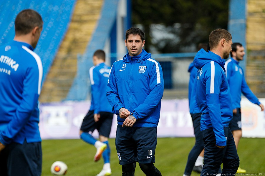 Нужна одна победа: открытая тренировка «Балтики» для СМИ и болельщиков