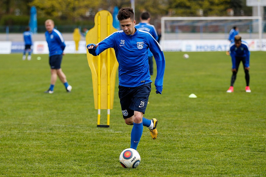 Нужна одна победа: открытая тренировка «Балтики» для СМИ и болельщиков