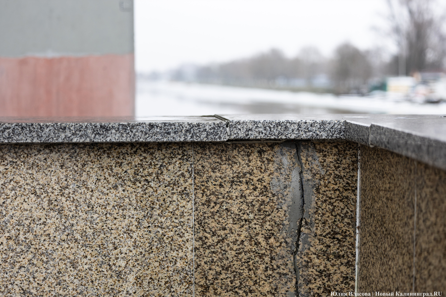 Провал за провалом: что стало с набережной Трибуца за семь лет эксплуатации (фото)