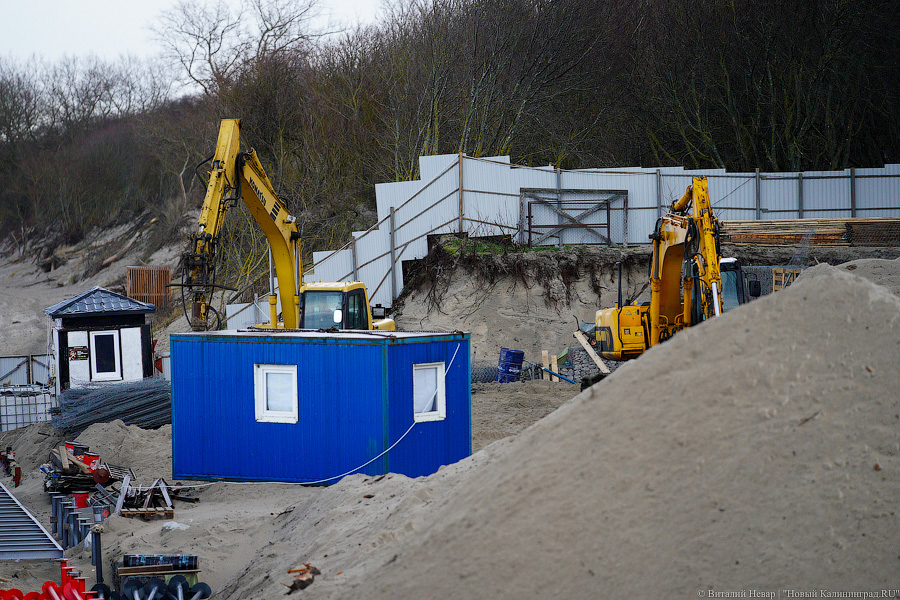 Игра в «Монополь»: как уничтожают авандюну при строительстве кафе в Зеленоградске (фото)