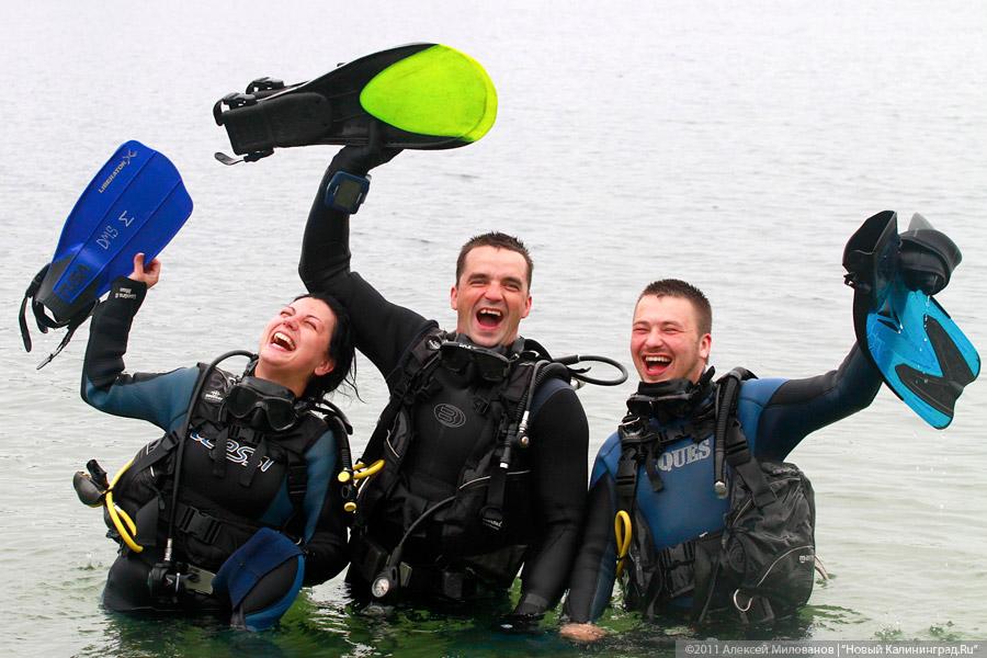 "Носом не дышать!" - репортаж "Афиши Нового Калининграда.Ru" из-под воды